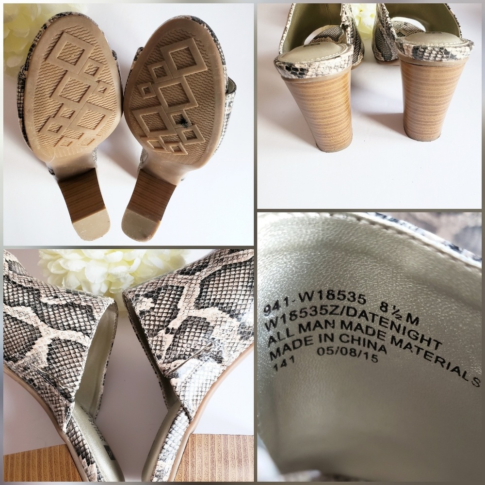 White Mountain Datenight Mule Size 8.5 M - Picture 5 of 8